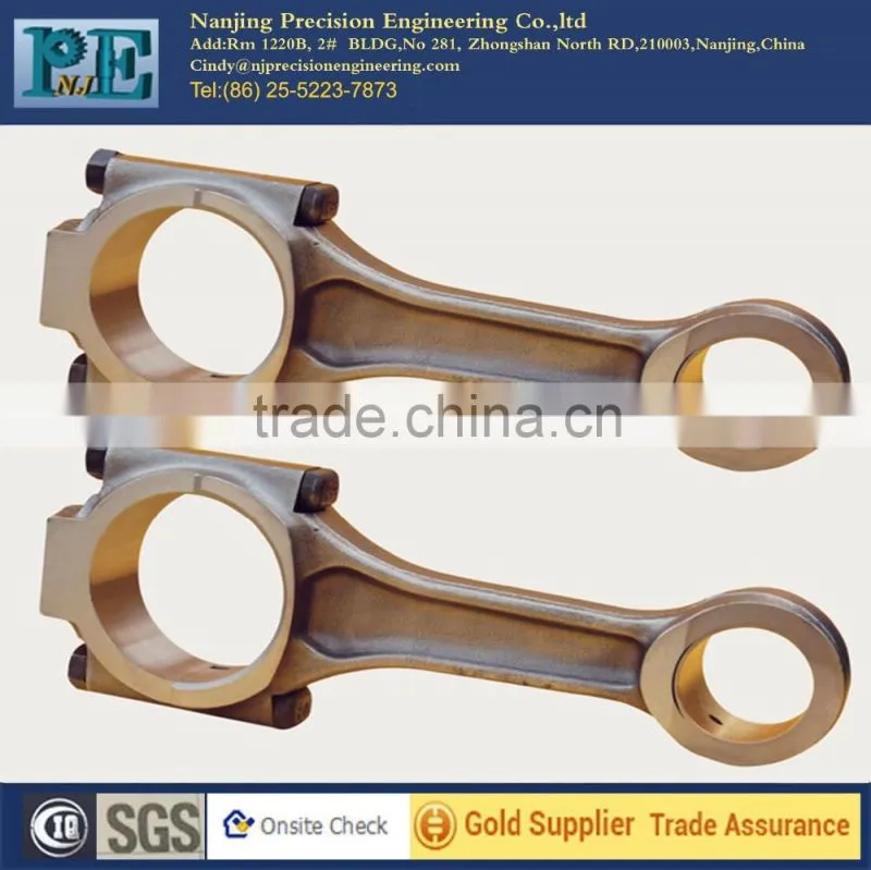 Custom high precision forging steel engine bent rod