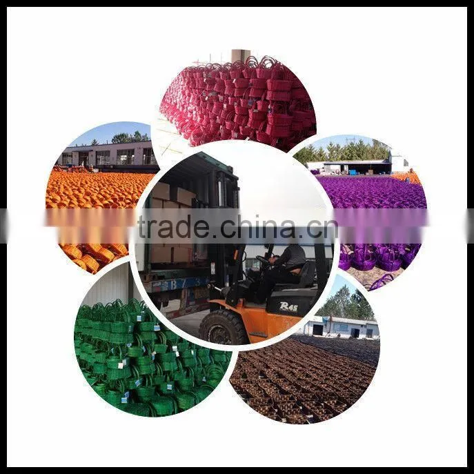 for book box, iron frame & paper rop basket