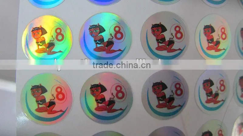 golden&laser stickers / custom anti-fake label