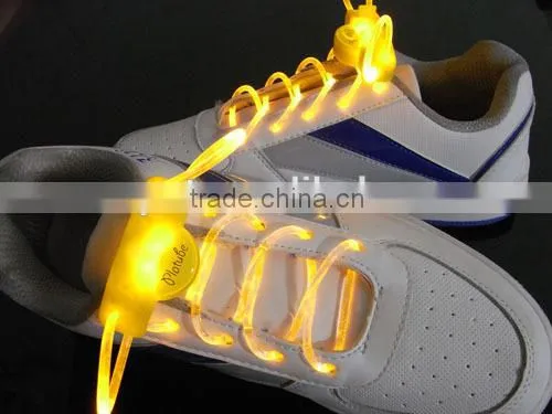 Second generation LED shine shoelaces Flash shoelaces light glow props gift stage props