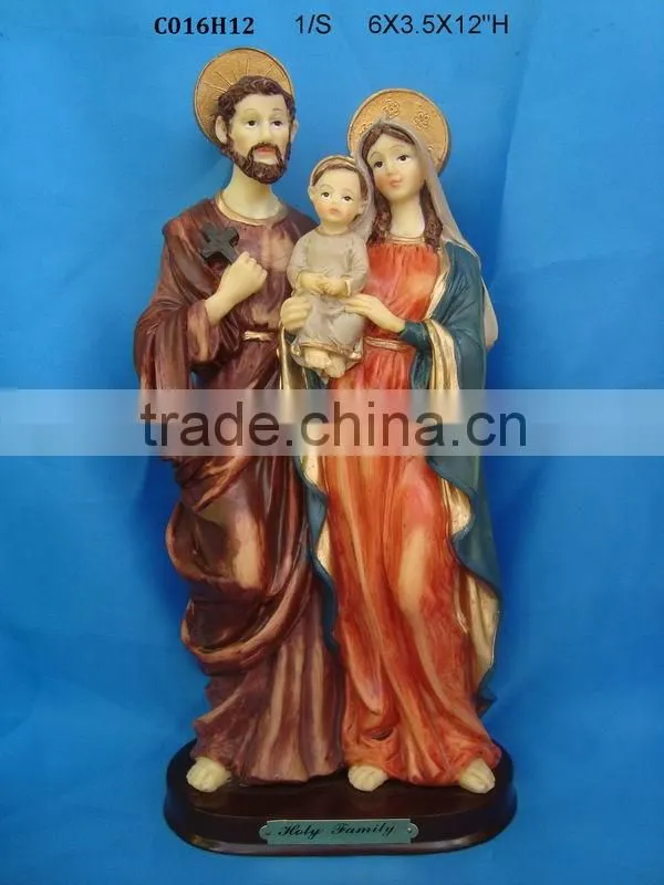 Lady of grace 12'' polyresin figurine Religious Christian figurine