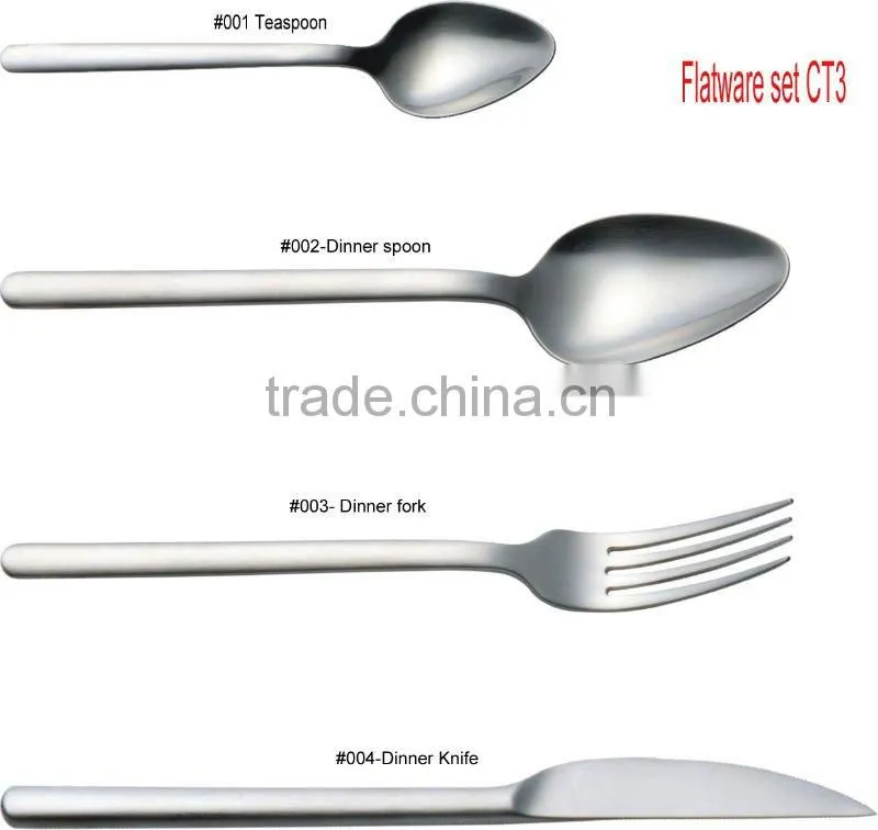CT3 stainless steel flatware set,cutlery set
