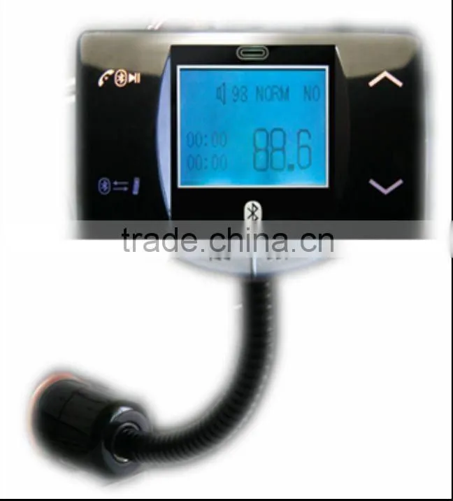 Bluetooth handsfree Car kit MP3 Player with FM transmitter remote control