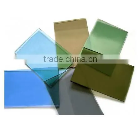 Manufacture reflective glass sheet