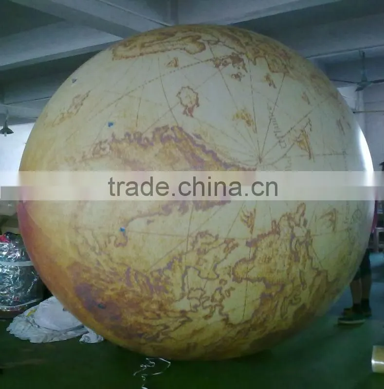 big inflatable soccer ball shape for advertising