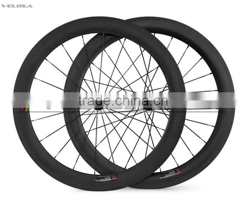 700c carbon road bike wheels,50mm*23mmBeautiful carbon bicycle wheels high-profile carbon wheels on sale