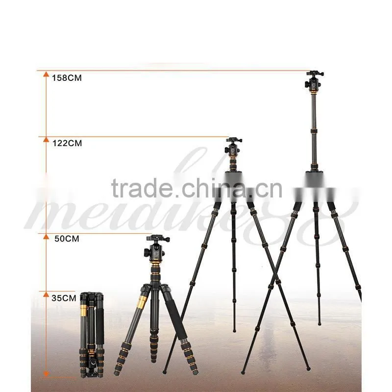 Carbon Fiber King Video Camera Tripod Factory OEM