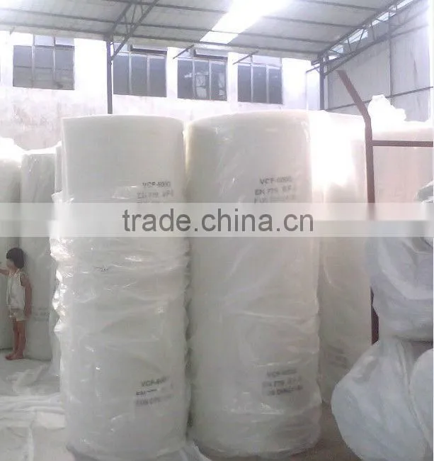FRS-40 filter cotton for spray booth,dust collector coarse filter cotton(factory price)