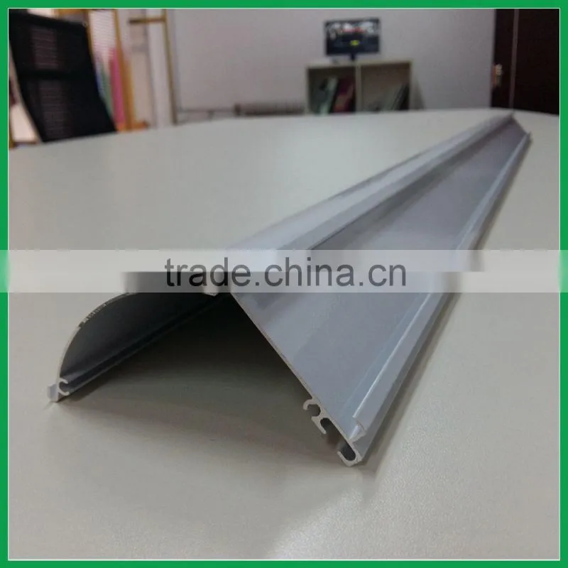 aluminium alloy accessories for zebra blinds cover and curtain rail