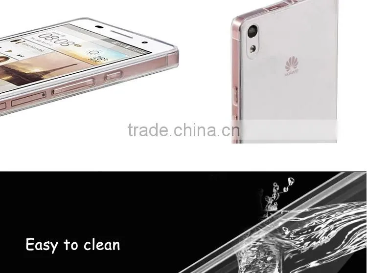 TPU Case 2016 For Huawei Ascend P6 Back Cover,Shenzhen Mobile Phone Shell Stylish Phone Case Clear Case Back For Huawei AscendP6