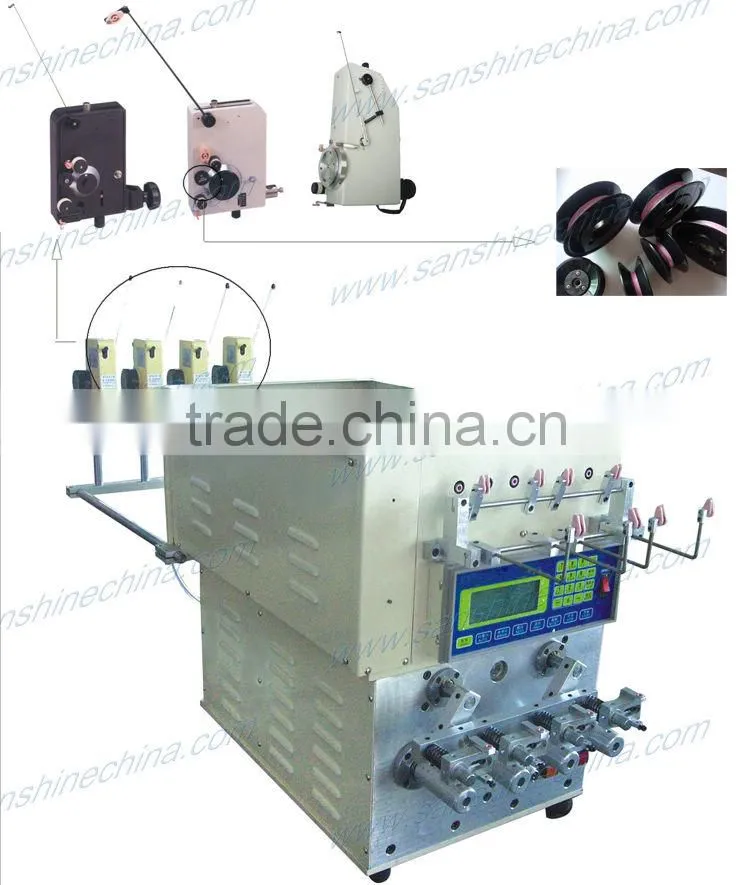 Flange wire guide pulley