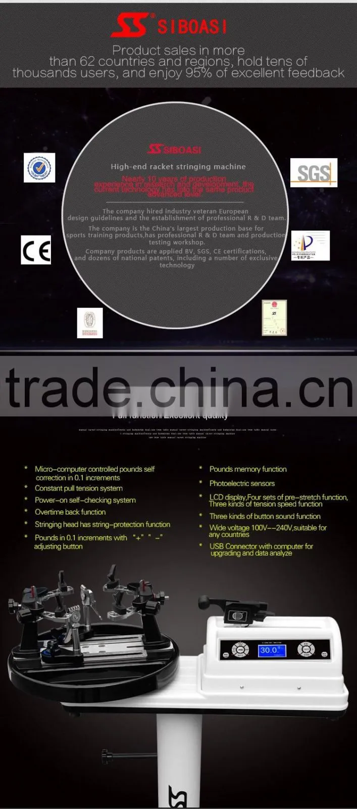 Micro-computer vertical&table Single-point round workplate
