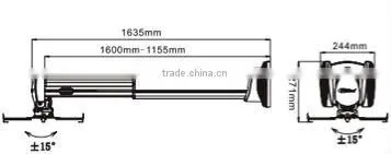 long, medium & short focal length Projector Mount
