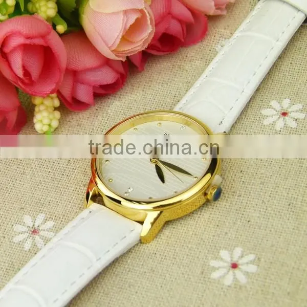 2015 wholes factory women genuine leather watches