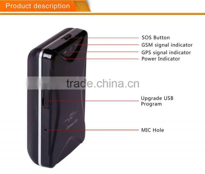 Mini GPS vehicle Tracker 201
