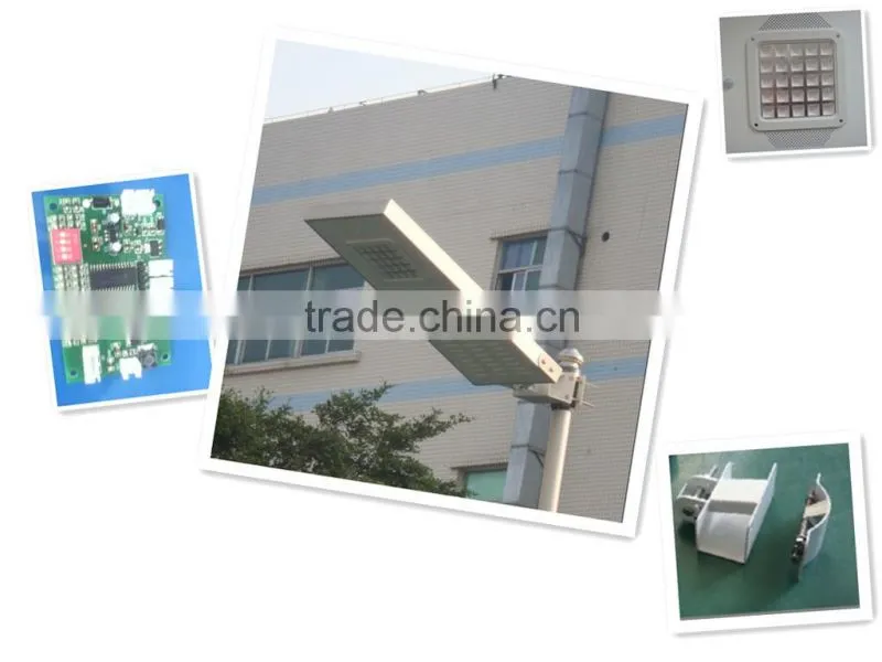 2014 year -30W Integrated Compact Solar street Light with PIR sensor