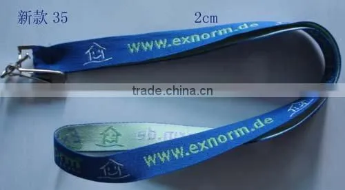 Lanyard Polyester Wording Ribbon