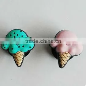 Funny 3d plastic custom shoe decoration