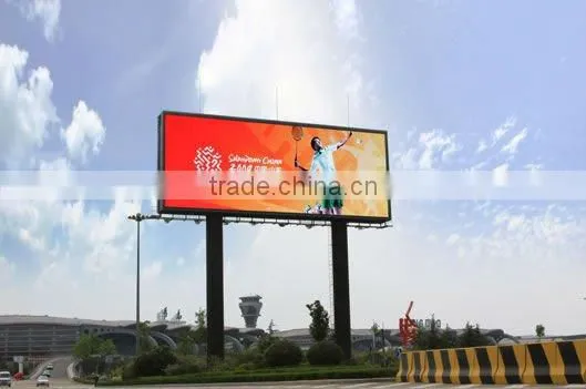 P10 outdoor full color 1R1G1B led panels /led signs