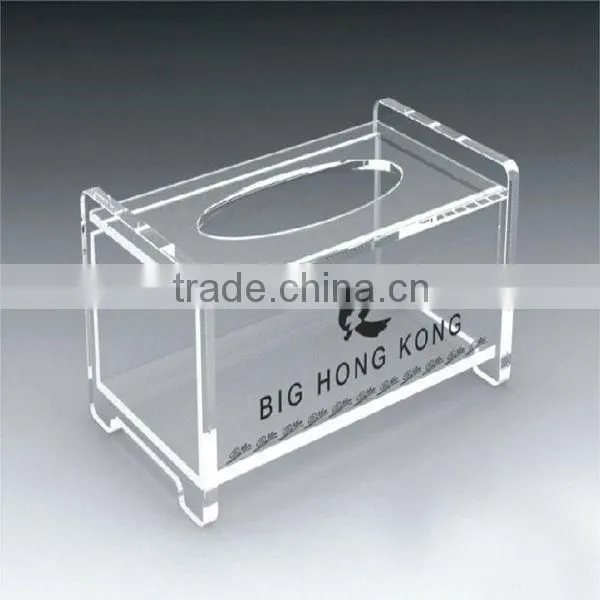attactive acrylic tissue/napkin box