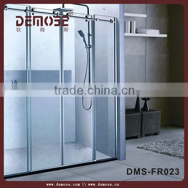 screen doors waterproof double bathroom louver door design DMS-FR004