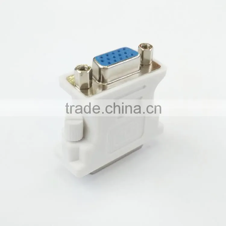 Factory price male dvi to female hd 15pin vga adapter for TV