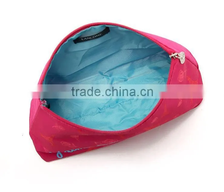 Popular Polyester Small Cosmetic bags with Compartments