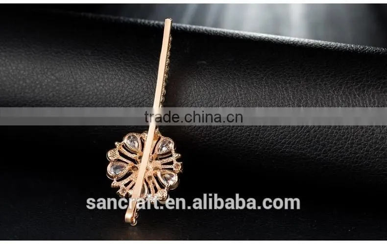 Two colors fine decorative fine hair claws