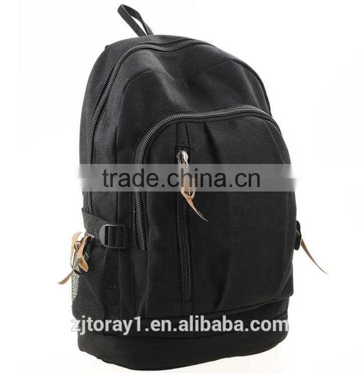 Wholesale Custom Canvas School Backpack Manufacturer