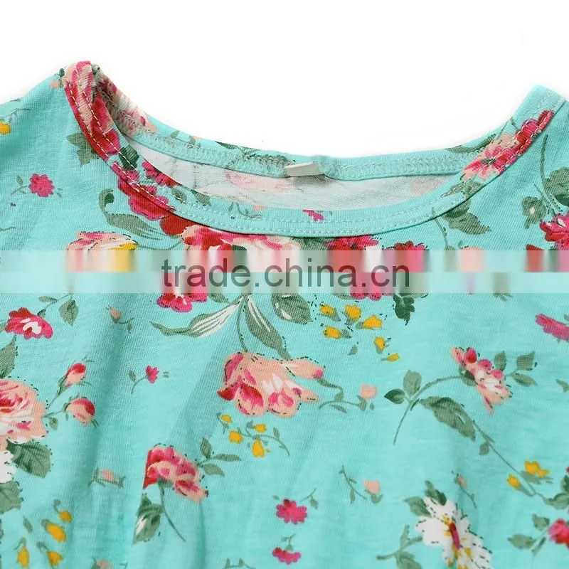 wholesale KAIYA newborn bodysuit baby romper flower cotton infant clothing