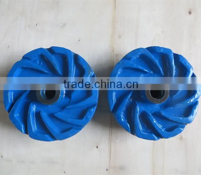 High density anti-wear impeller high chrome alloy pump parts