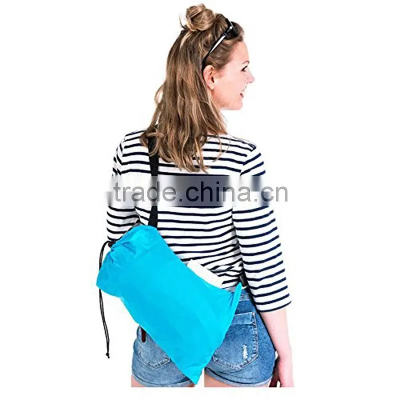 Outdoor Inflatable Sleeping Bag Mat Pinic Air Mattress Bed Beach Sofa