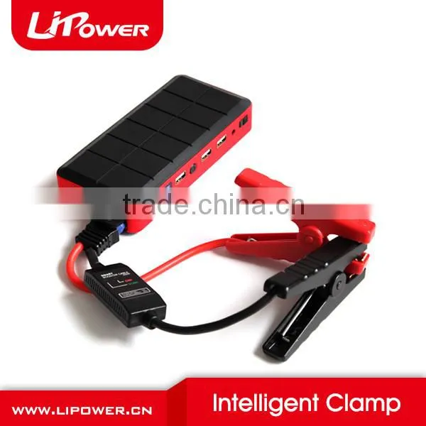 Professional 12v car Jump Starter Alligator Clip for emergency starting