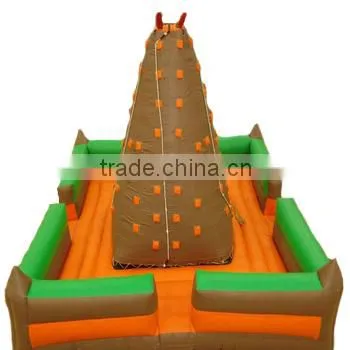 adults outdoor climbing wall, inflatable rock climbing wall, high quality inflatable climbing walls