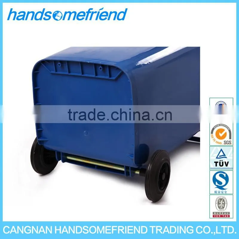 240 liters of wheeled large dustbin,garbage bin,trash can,