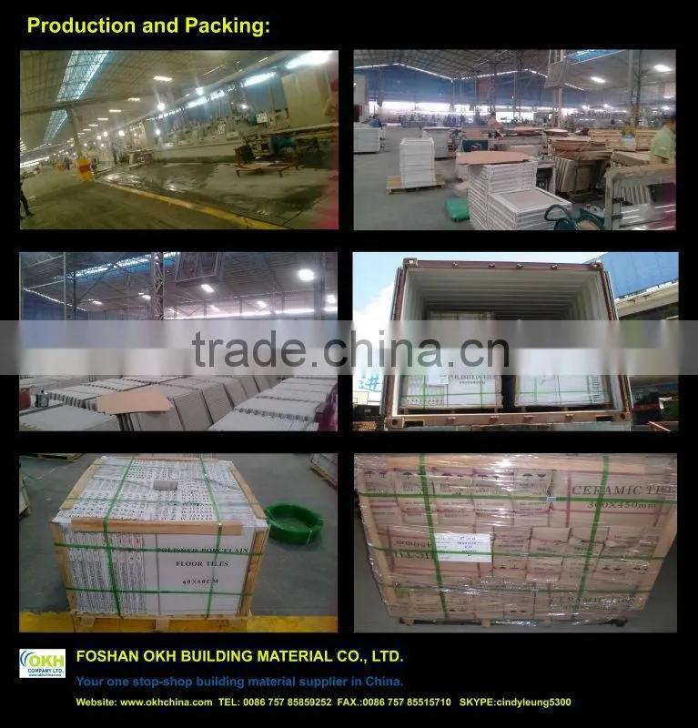 Double loading floor tiles