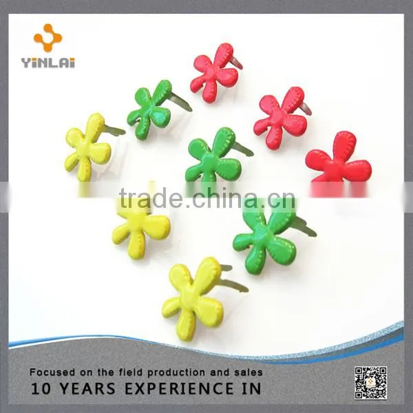 7mm metal square decorative brads