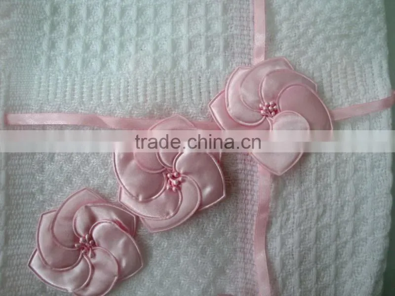 BC1063A cheap flowers baby shawl