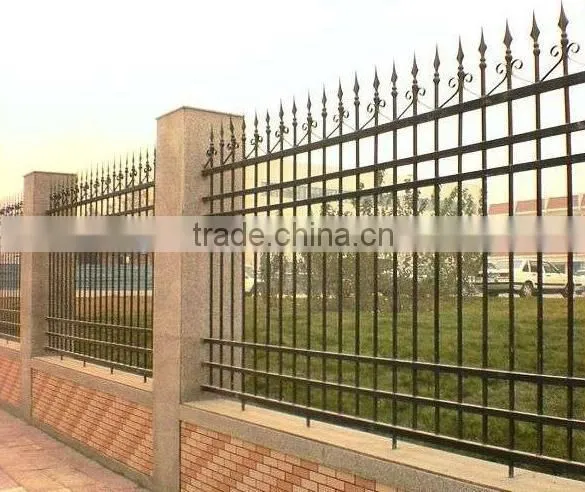 Top-selling hand-forged patio wrought wrought iron fence parts
