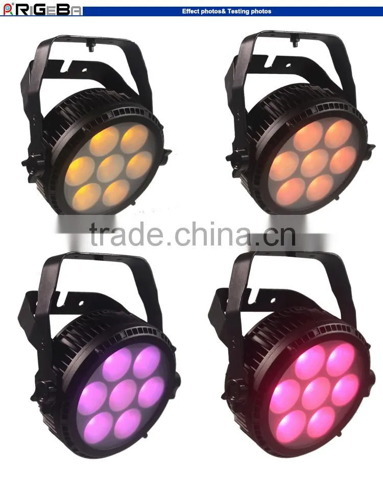 On Sale!7leds 25W led high power RGBWY 5in1 outdoor mini par light/welcome to inquiry