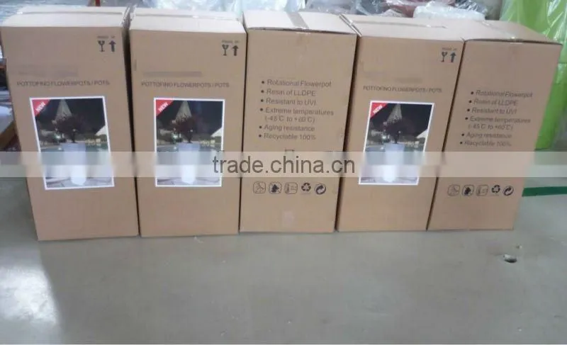 double walled LED luminous pots