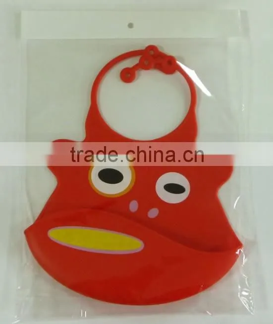 BPA Free Frog Silicone Bib