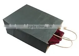 Beautiful Kraft paper bag for packing shirt gift