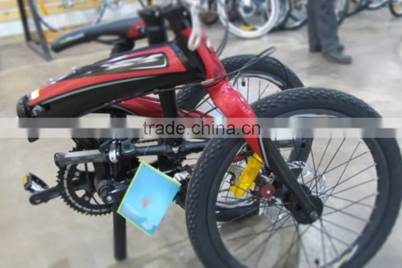 14" 16" 20" Single Speed Disc Brake Alloy Foldable Folded Folding Bicycle