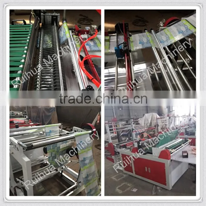 OPP and PE Plastic Packing Bag-Making Machinery, Sheet Feed Plastic Bag Making Machine