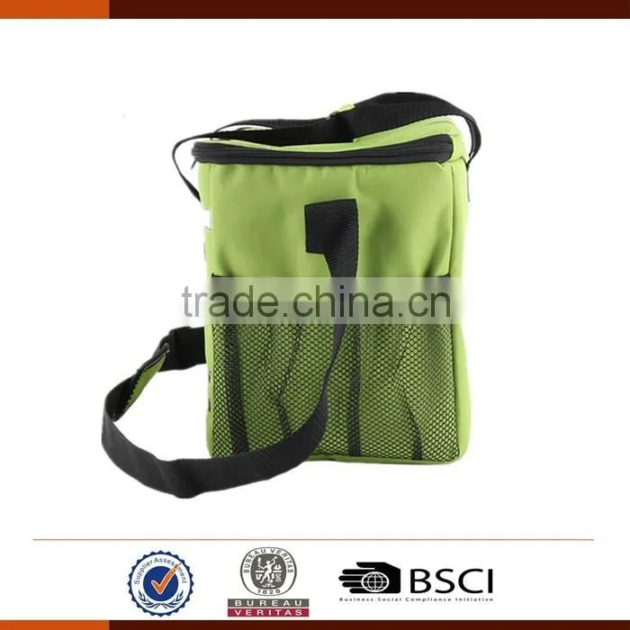 Insulated 600D Polyester PE Foam Cooler Bag Lunch Bag for Food