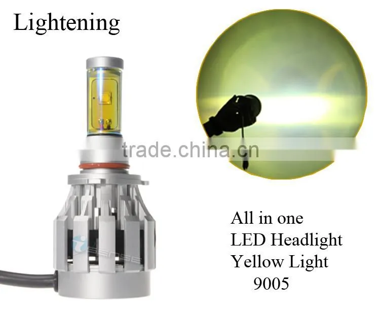 car accessory 30w golden headlight led car fog light