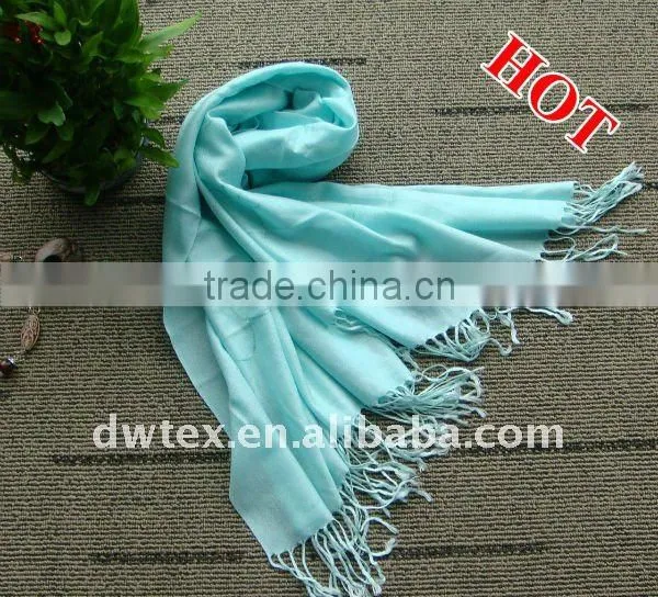 2012 new lady fashional 100%Classical Viscose / Wool / Pashmina Scarf
