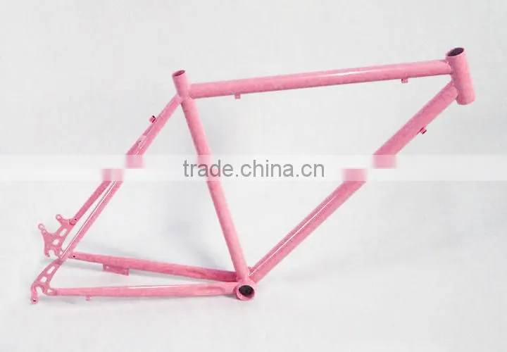 China 700C OEM track aluminum alloy fixie bike frame F-SF216