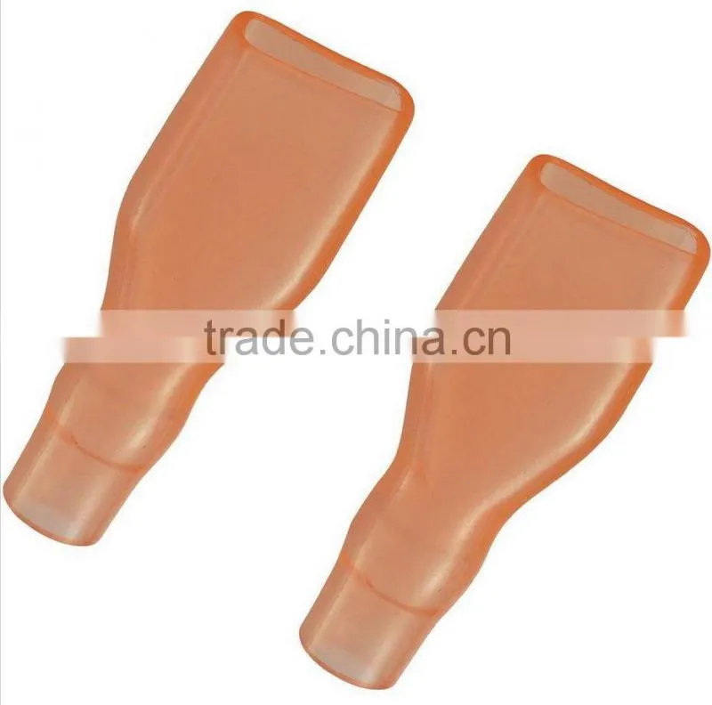 Red Soft PVC insulating connector sleeves for terminal 0.25"